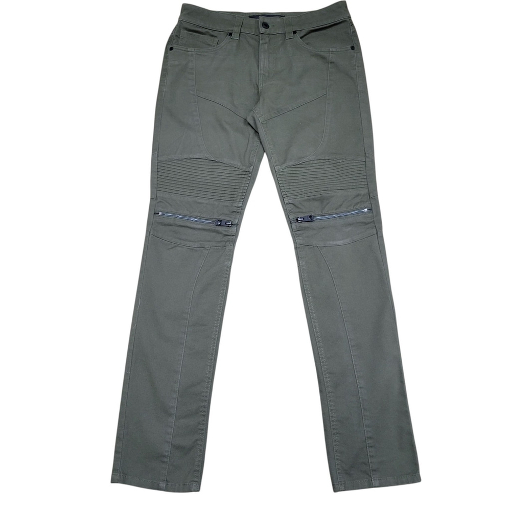 GUESS Utility Fit Zipper Green Pants Men's Size 30 Inseam 32"